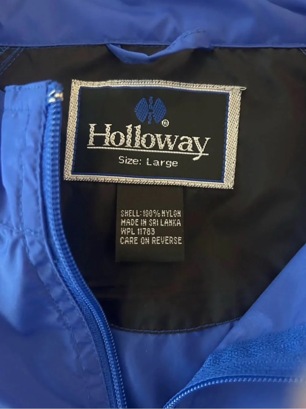 Holloway Royal Blue Short-Sleeve Quarter-Zip Pullover